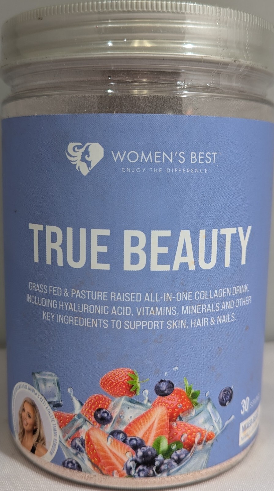 Women’s Best True Beauty Collagen Drink, Mixed Berry, 10.6 oz. – EXP: 5/25