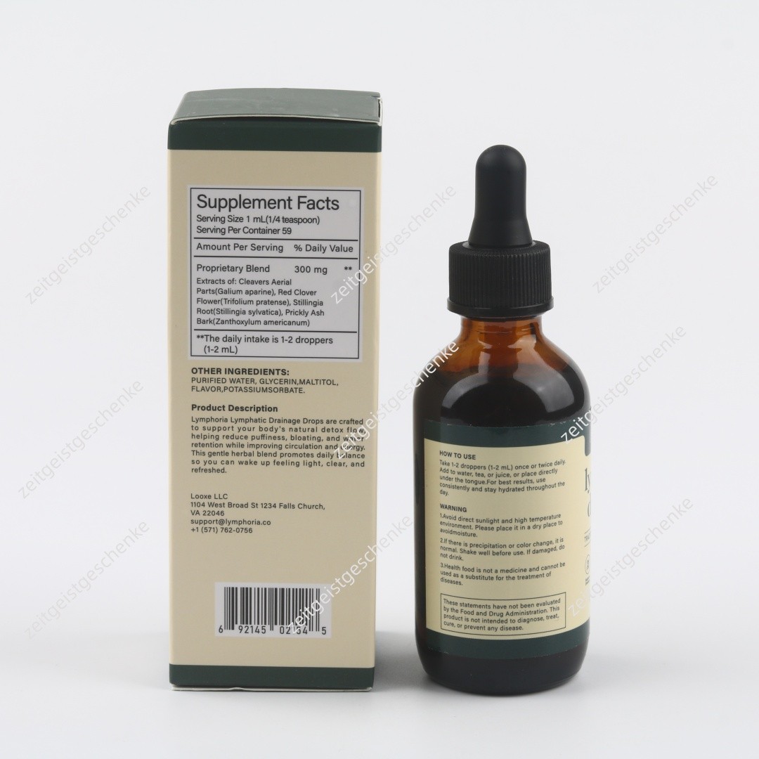 1-3 pack Immune Support 59ml,Lymphoria – Lymphatic Drainage Bloat Relief – Detox