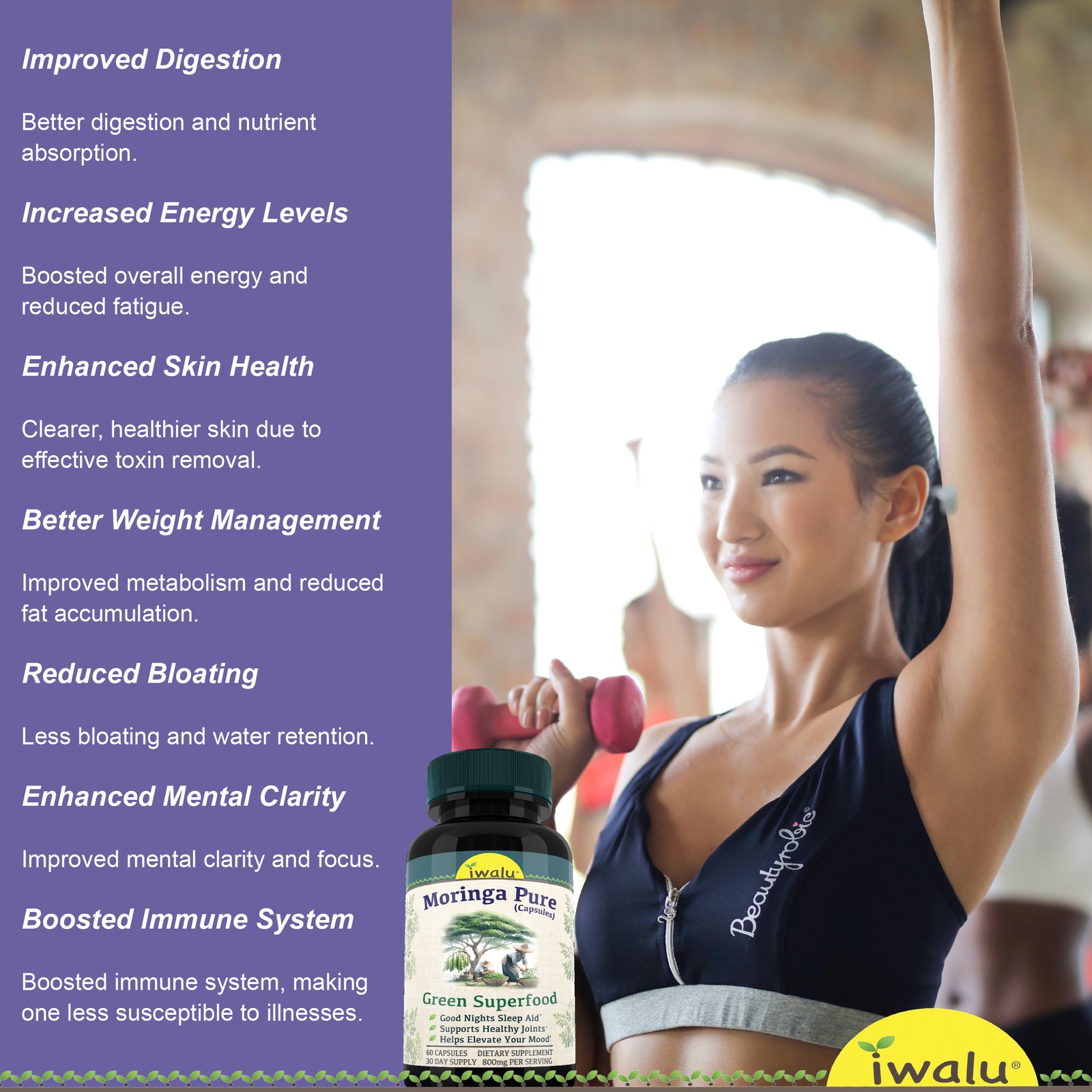 Clean Nutraceuticals Supplements – Pure Ingredients For Better Health, Moringa
