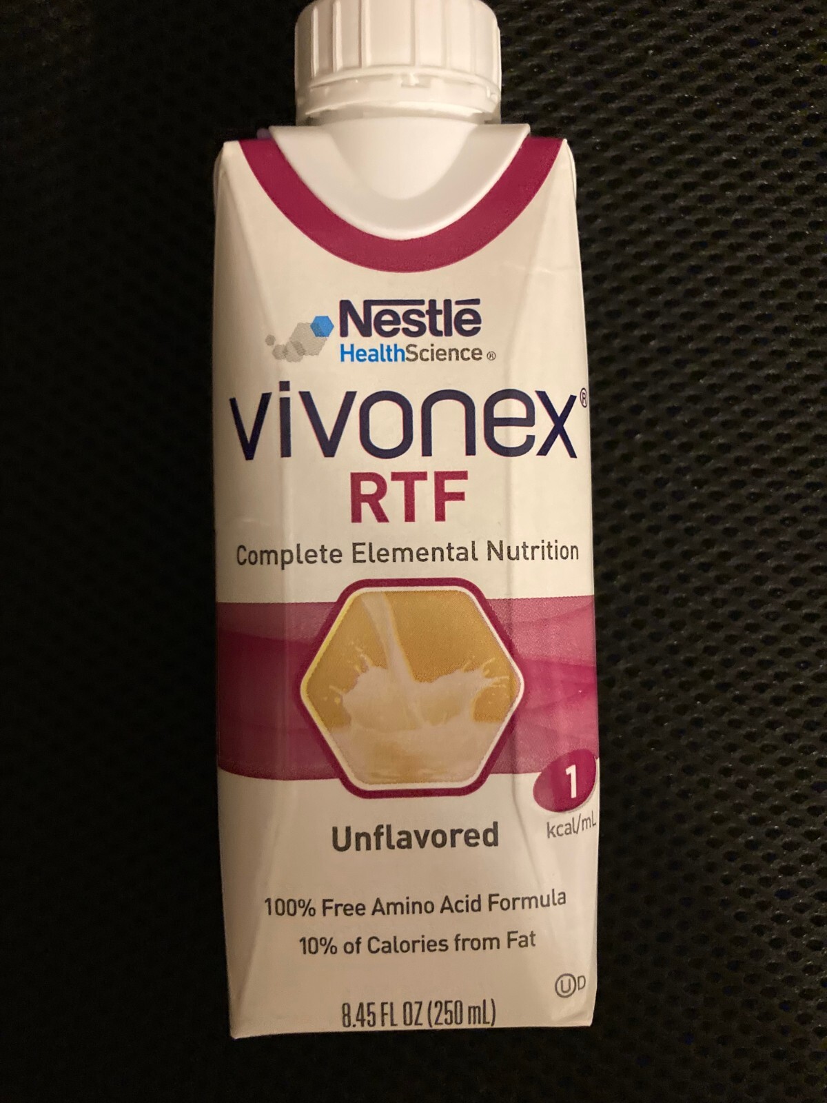 Nestle Vivonex RTF Complete Elemental Nutrition Unflavor 8.45 oz Box 24 Dec 26