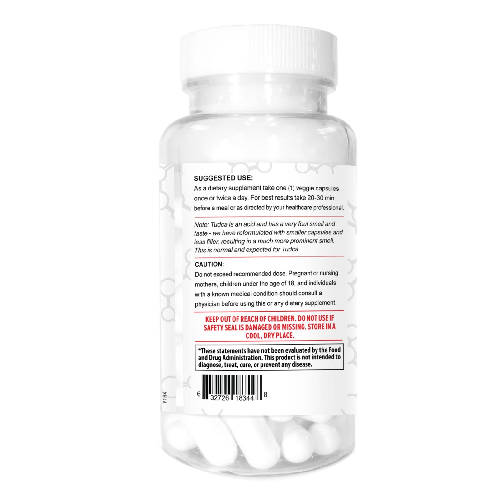 (2 PACK) Pure TUDCA Supplement (Tauroursodeoxycholic Acid) – 500mg Per Serving