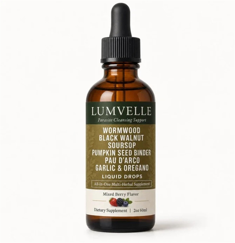 5Pcs LUMVELLE Wild Harvested Wormwood Herbal Liquid Botanical Supplement Drops
