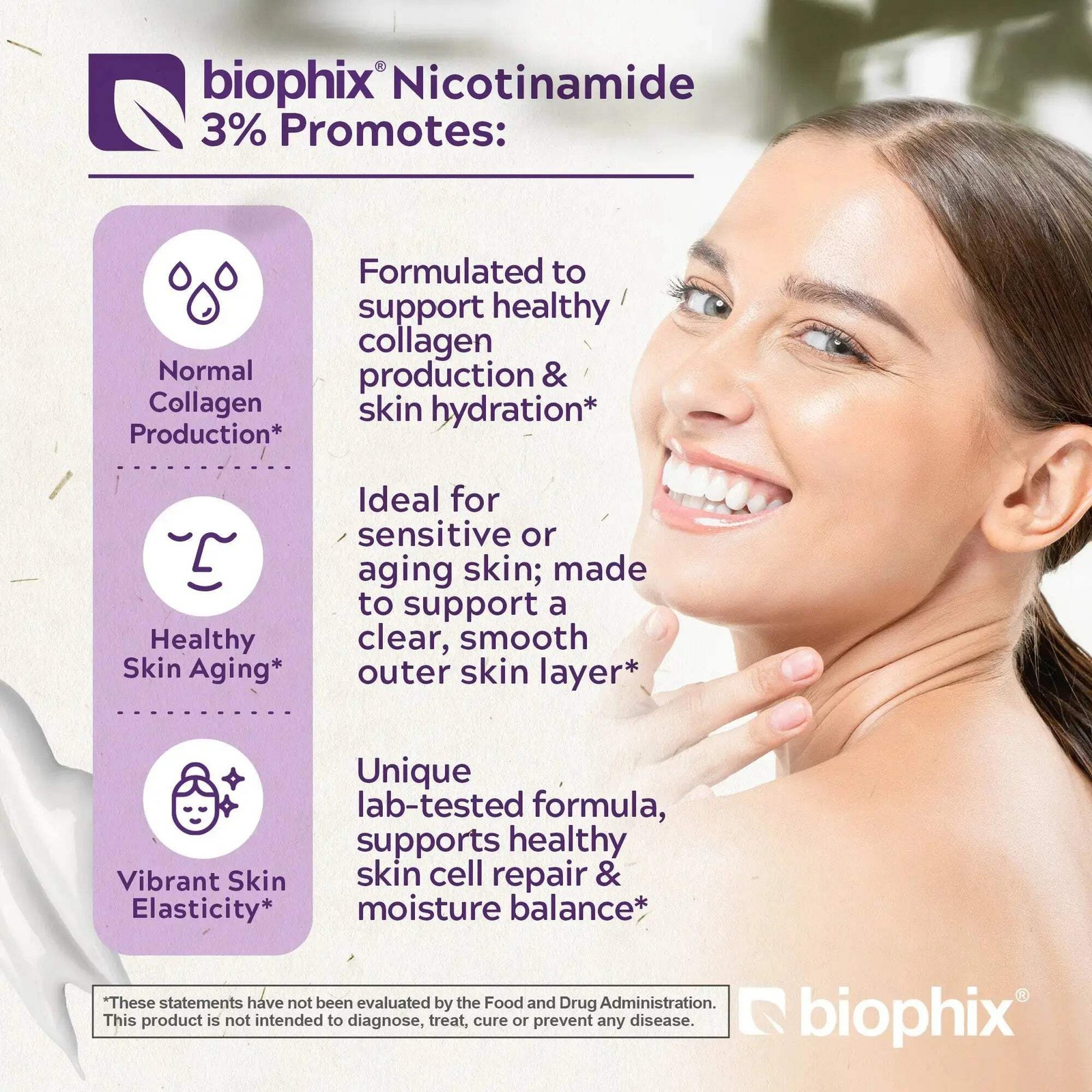 B-3 Nicotinamide Age-Defying Moisturizing Serum 1.7 oz