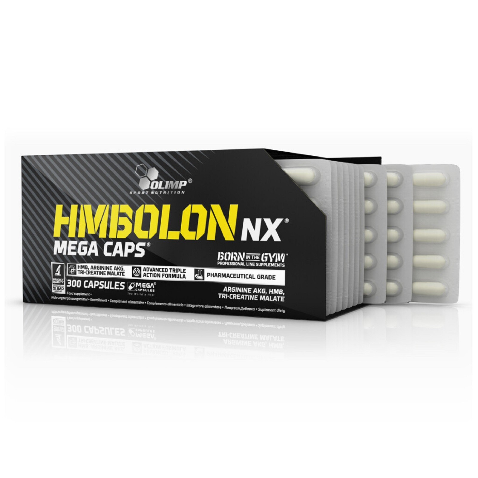 HMBOLON – 120-240 Capsules – Blisters – HMB – Increase muscle mass – metabolism