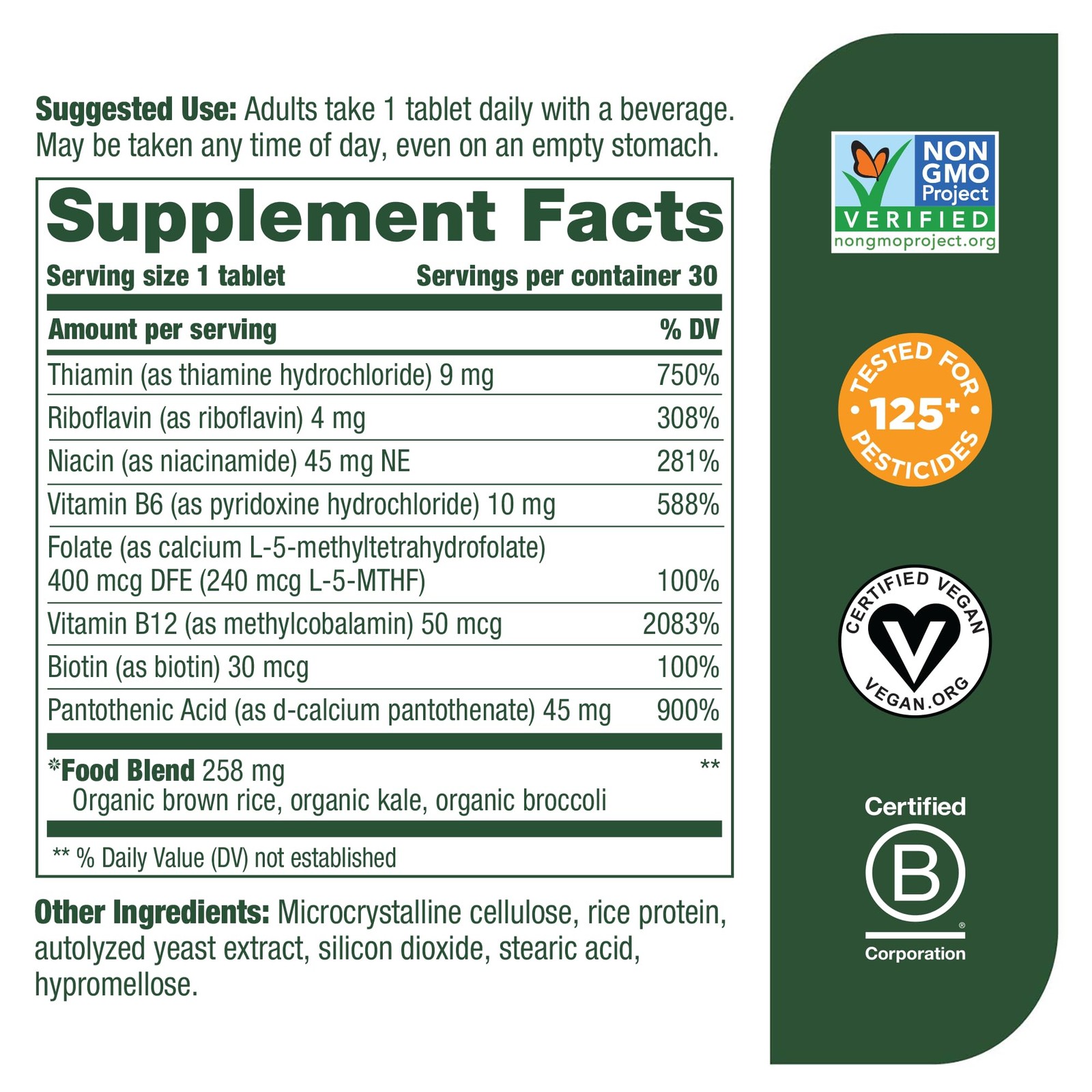 Balanced B Complex 30 Tablet