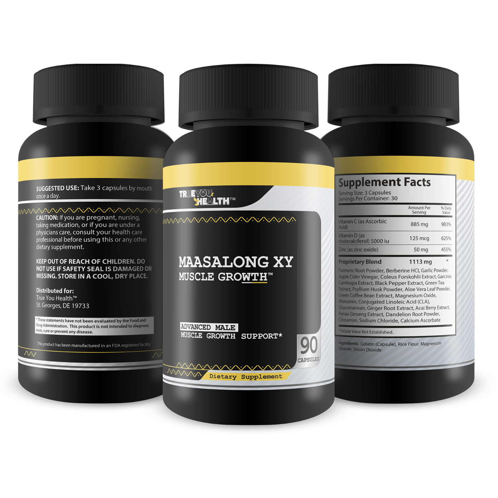 Maasalong XY Prostate Support – Muscle Growth Prostate Health Formula