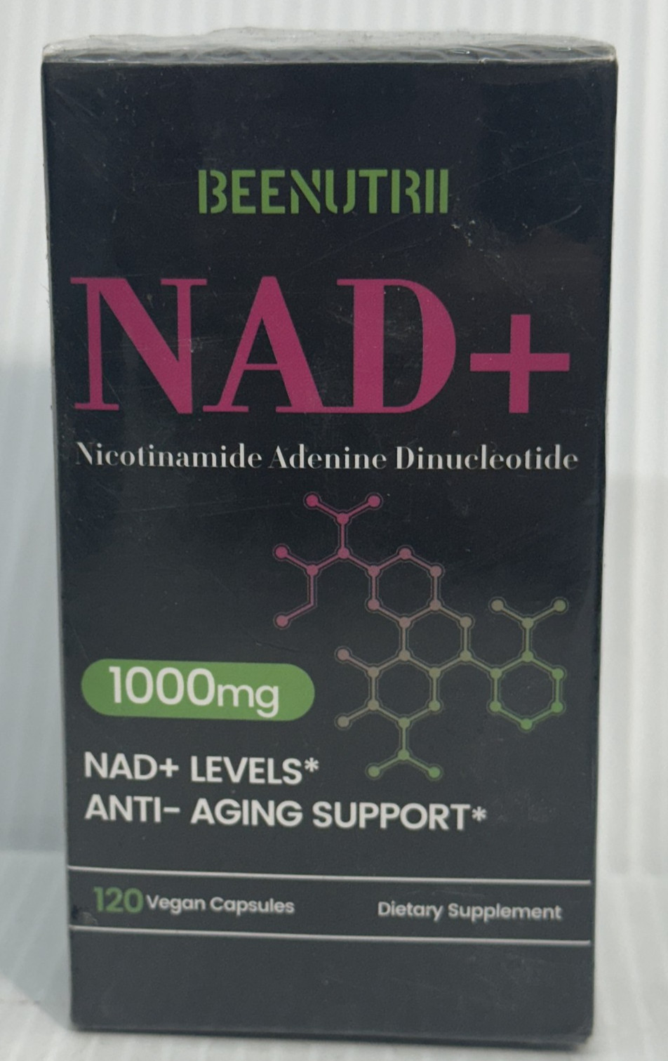 BEENUTRII NAD+ Trans-Resveratrol Quercetin Phytosome 1000mg 120 Caps