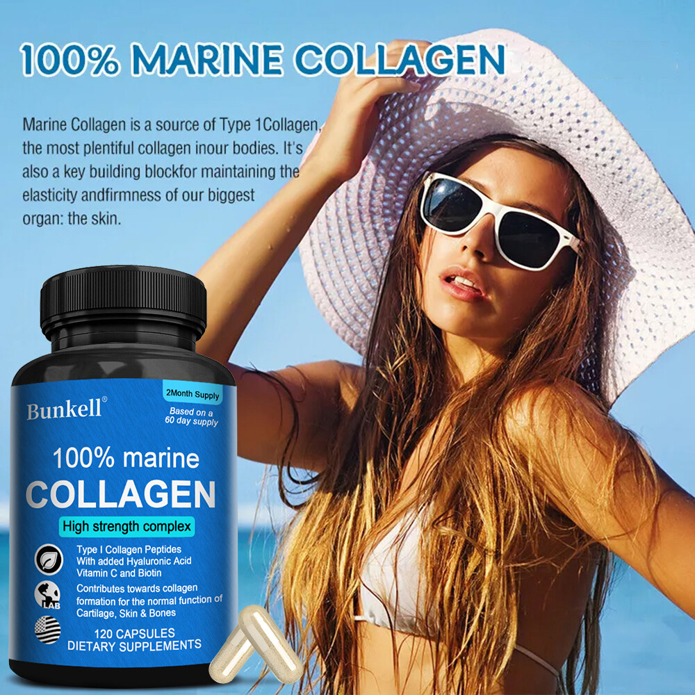 100% Marine Collagen Peptides – Fish Collagen Supplements for Women