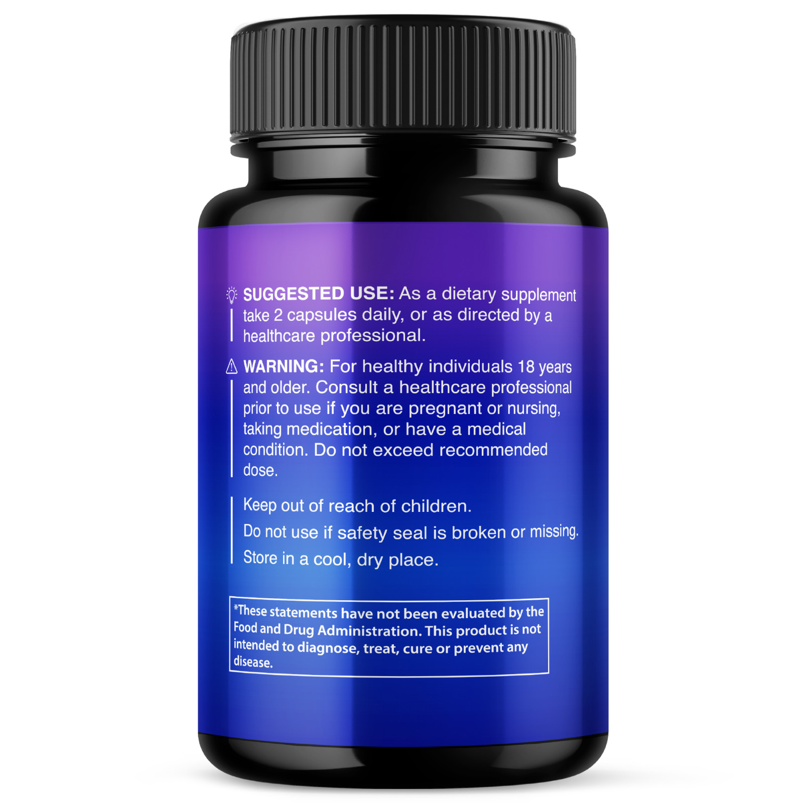 (2 Pack) Memory and Mood Brain, Double Clean Neuropatia Formula (120 Capsules)