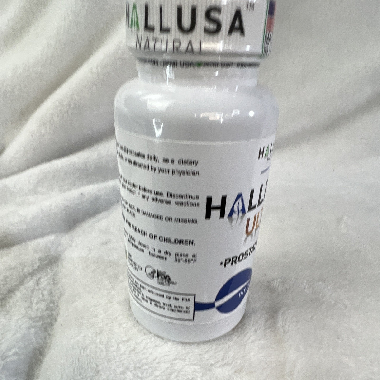Hallusa Natural Hallprost Ultra Prostate Support 60 Capsules USA Exp 09/2027