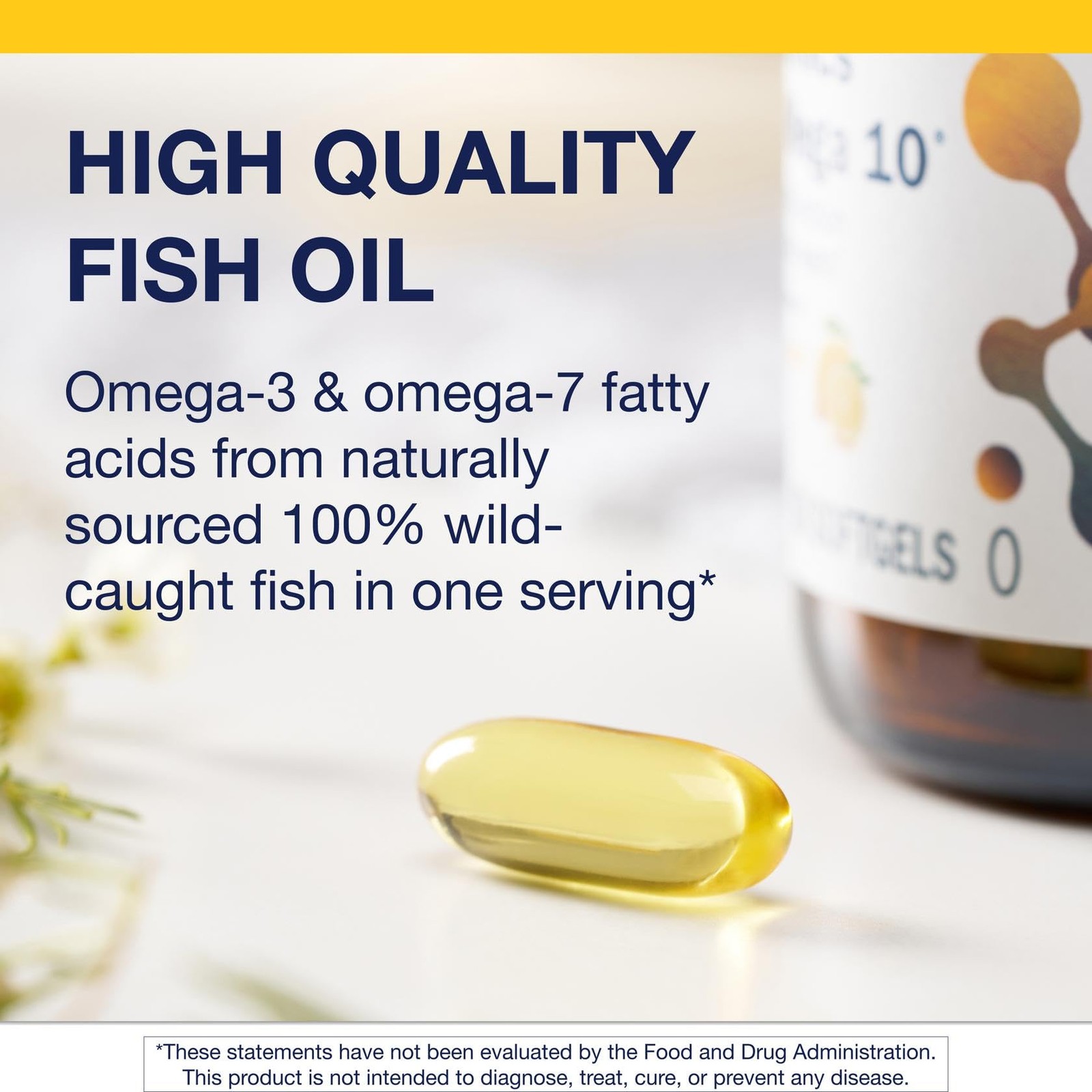 Metagenics Omegagenics Mega 10 Omega Supplement- Omega-7 330 Mg Epa 170 Mg Dha