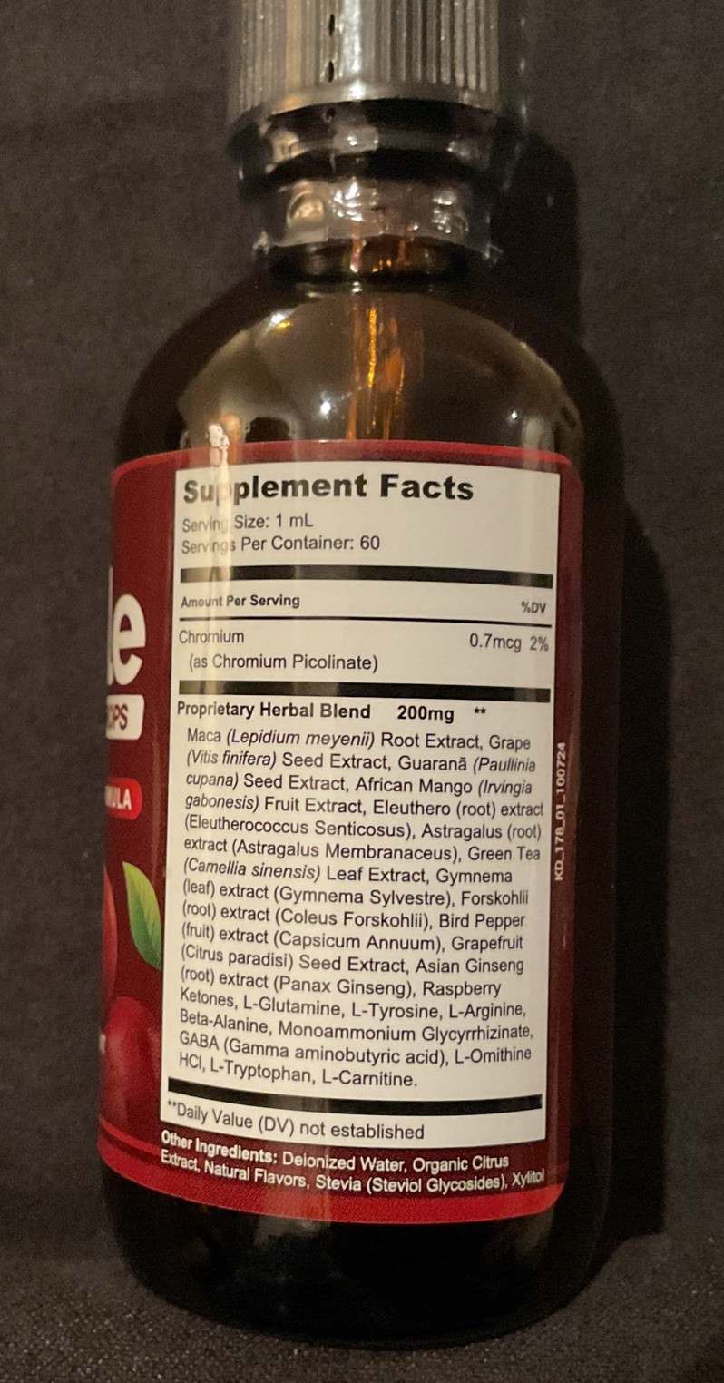 Apple Drops Extra Strong Formula Dietary Supplement 2 oz (Lot of 3)