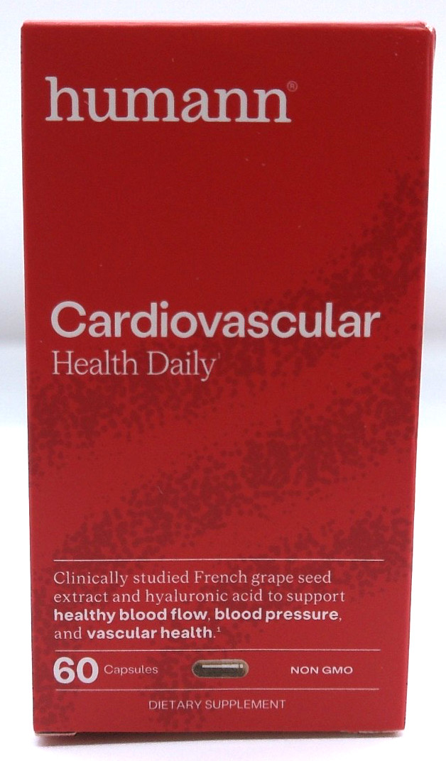 Humann Cardiovascular, 60 Capsules, Exp. 1/28