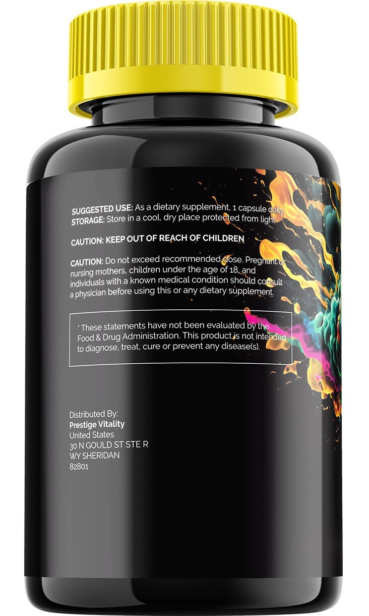 (3 Pack) IQ Blast Pro Brain Supplement Capsules – IQBlast Pro All-Natural