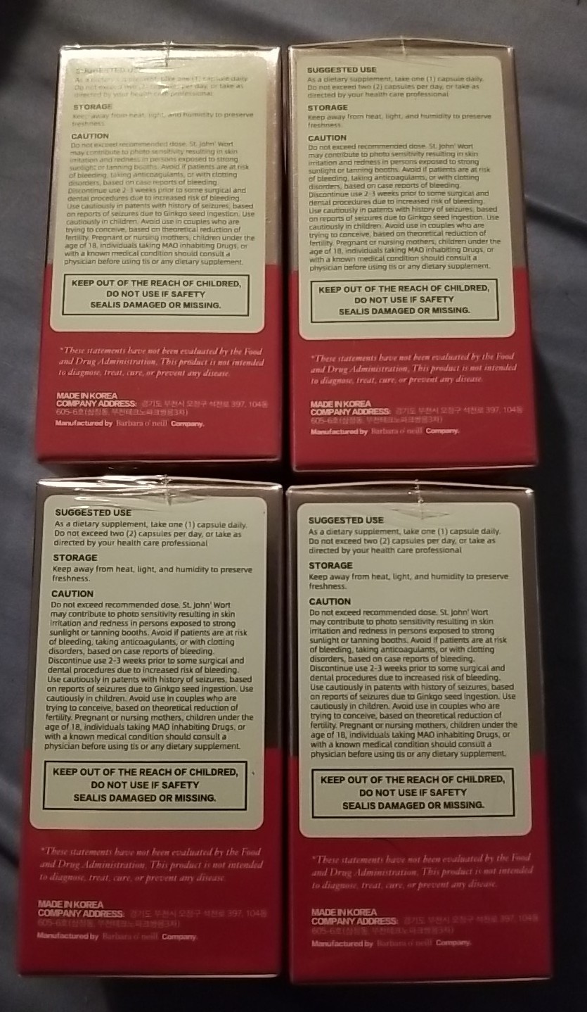 Exp 5/27- 4 Boxes Gluco Revive Blood Support GlucoRevive Gluco Revive 30 Caps Ea