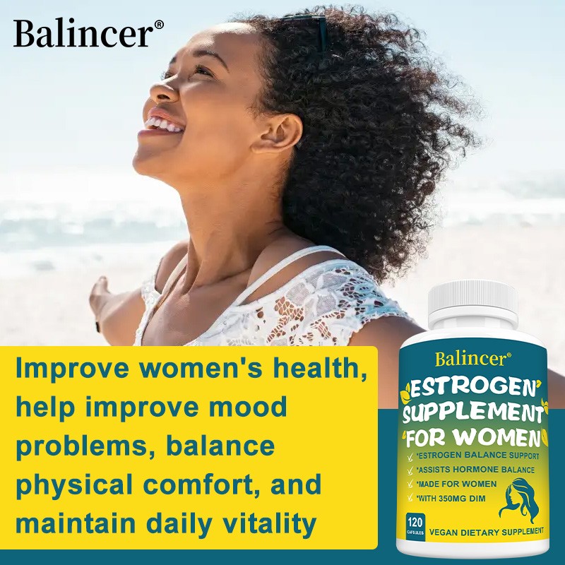 Estrogen Capsules for Women – 350mg – Menopausal Health – Mood Stabilization