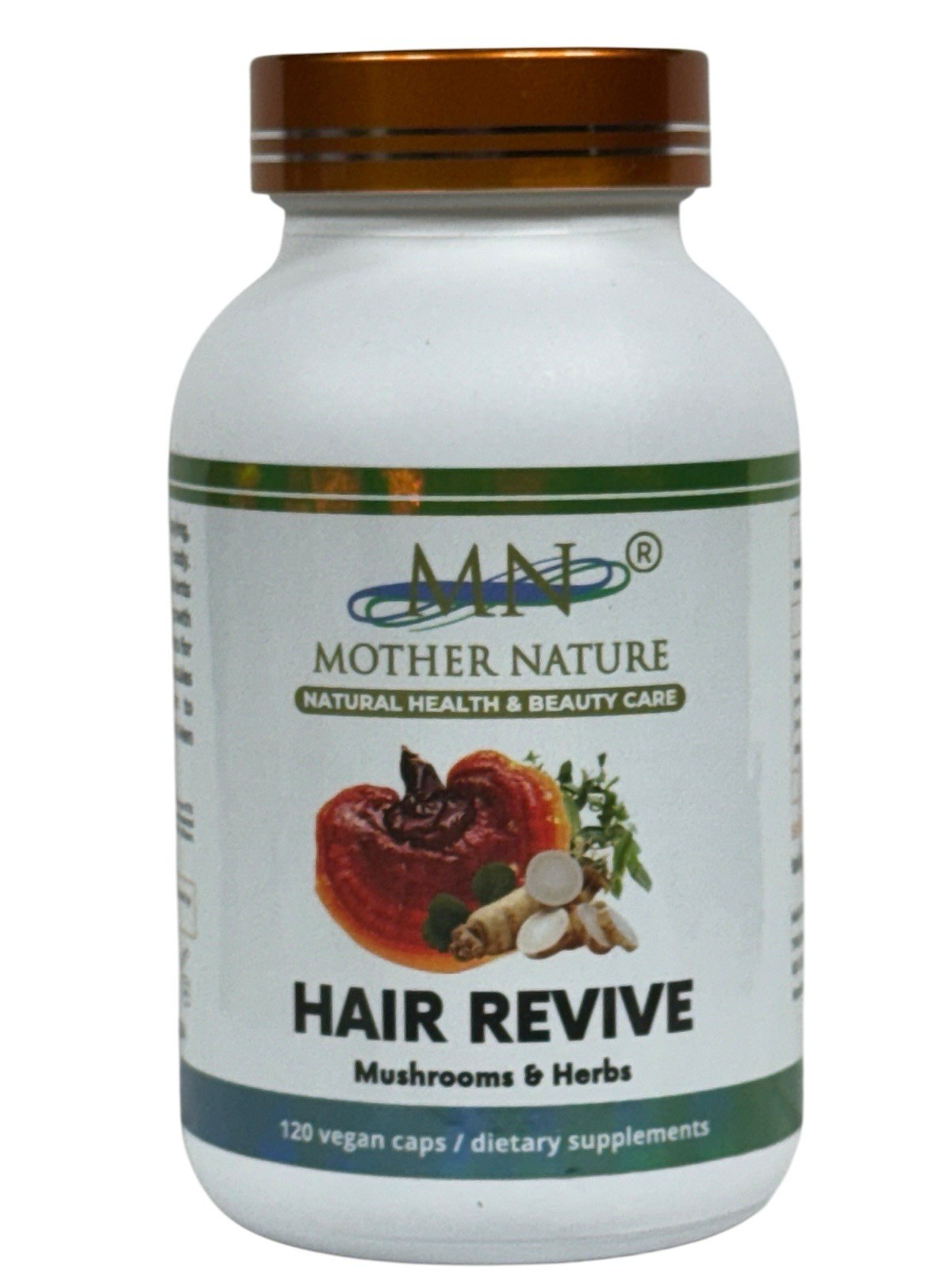 Mother Nature Hair Growth Supplements for Adults – 120 Capsules