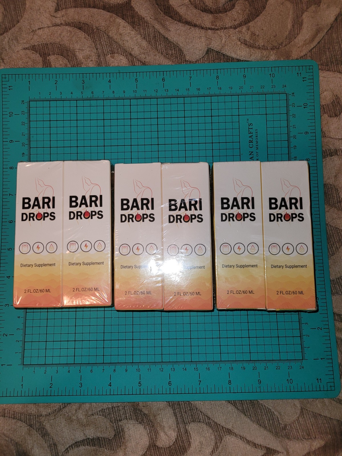 6 pack Bari Drops Dietary Supplement (6 Pack)