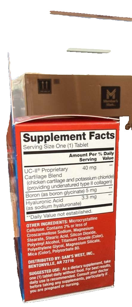 Member’s Mark Joint Health UC-II Collagen 40mg Tablets 125 ct