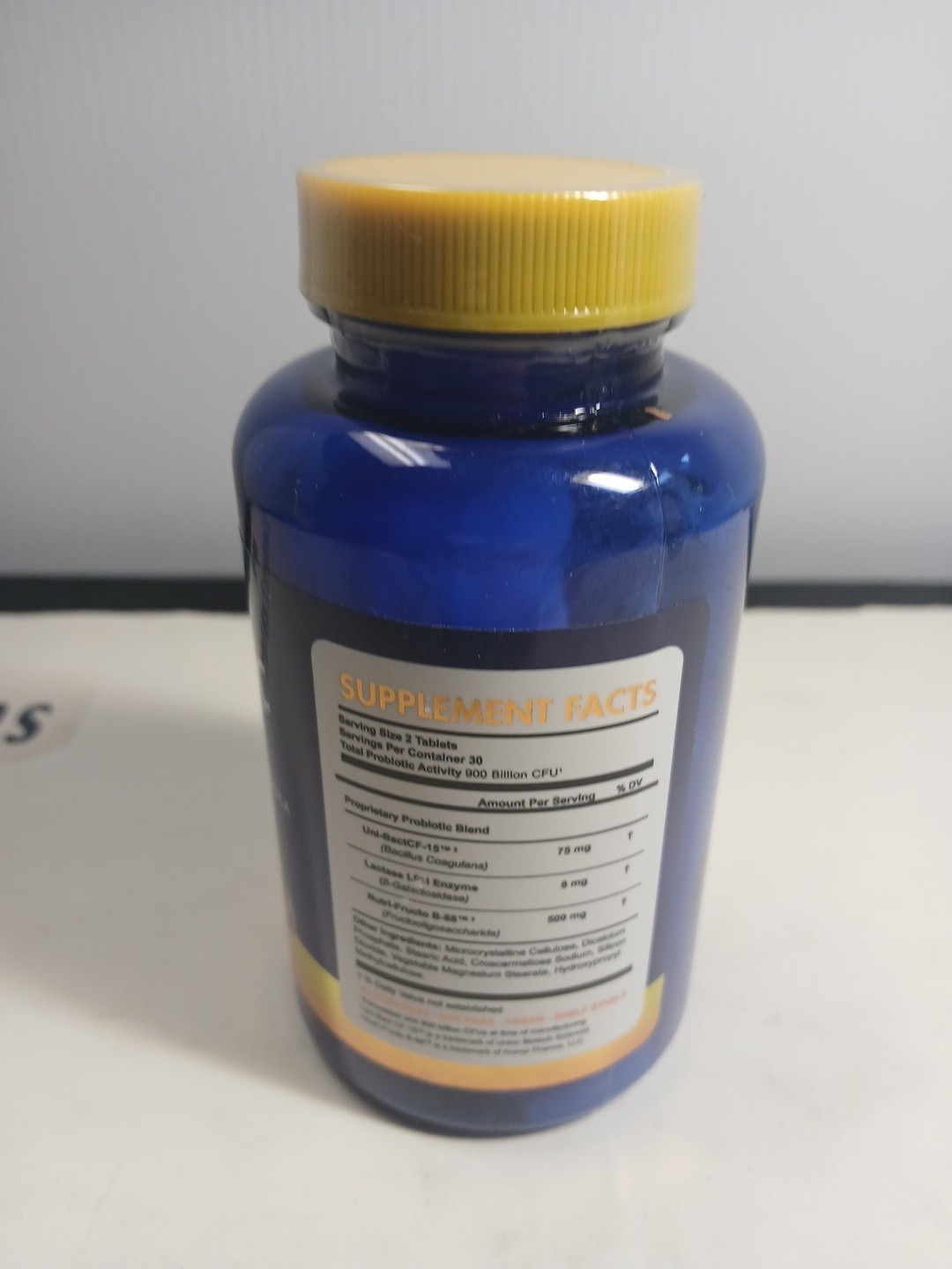 Nutrition Essentials Probiotics 900B-C With LACTASE 60ct Exp 02/2028