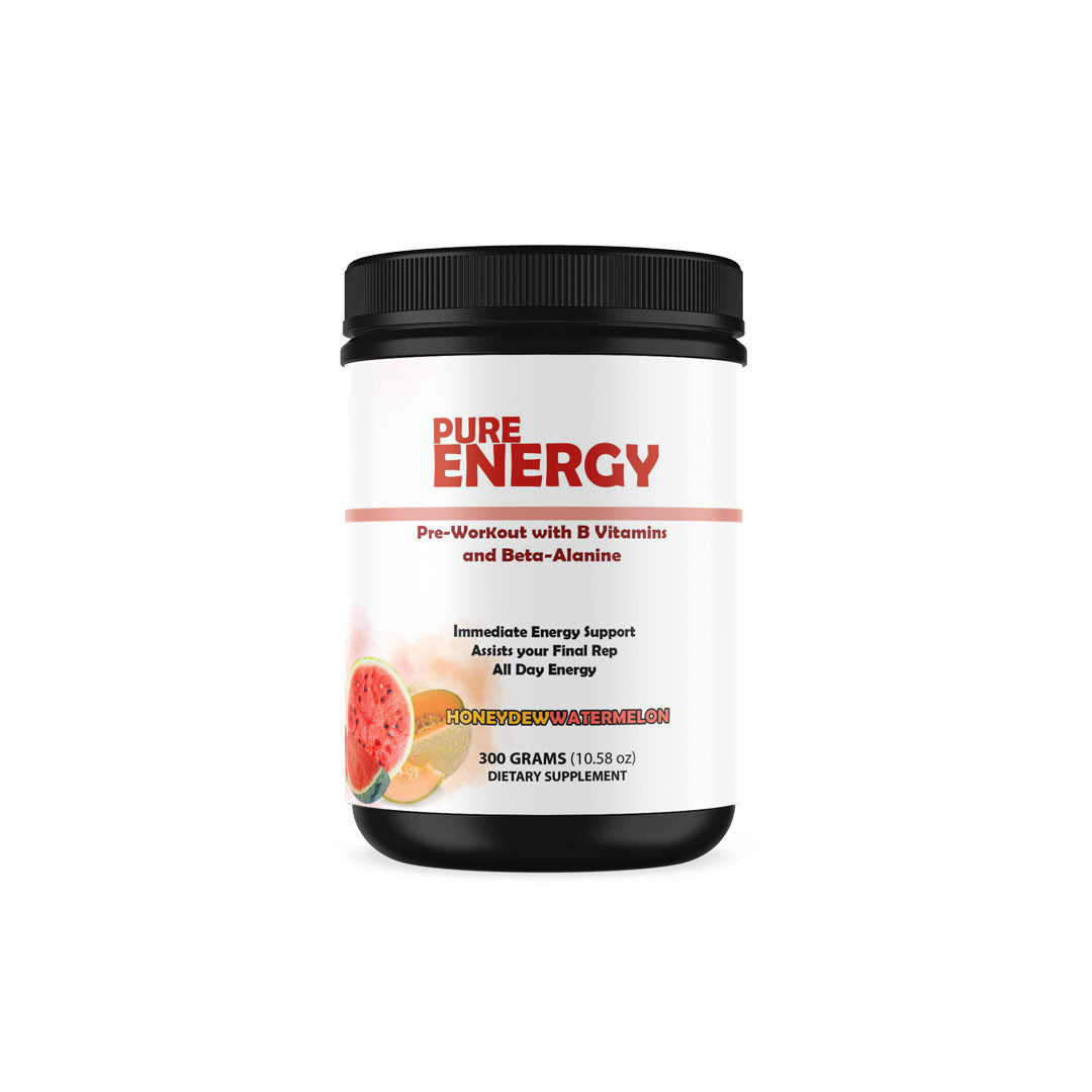 Pure Energy – Honeydew Watermelon | Boost Your Morning and Workout Energy