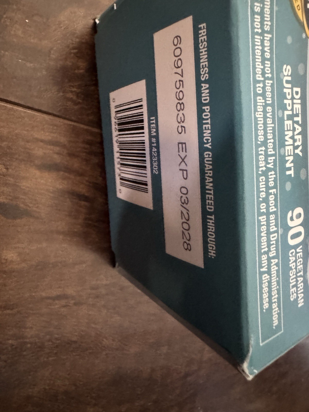 trunature Women’s Daily Probiotic 90 Vegetarian Capsules Exp 03/2028 New