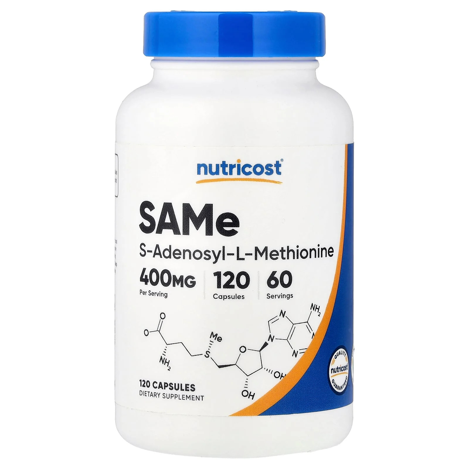 2 X Nutricost, SAMe, 120 Capsules (200 mg per Capsule)
