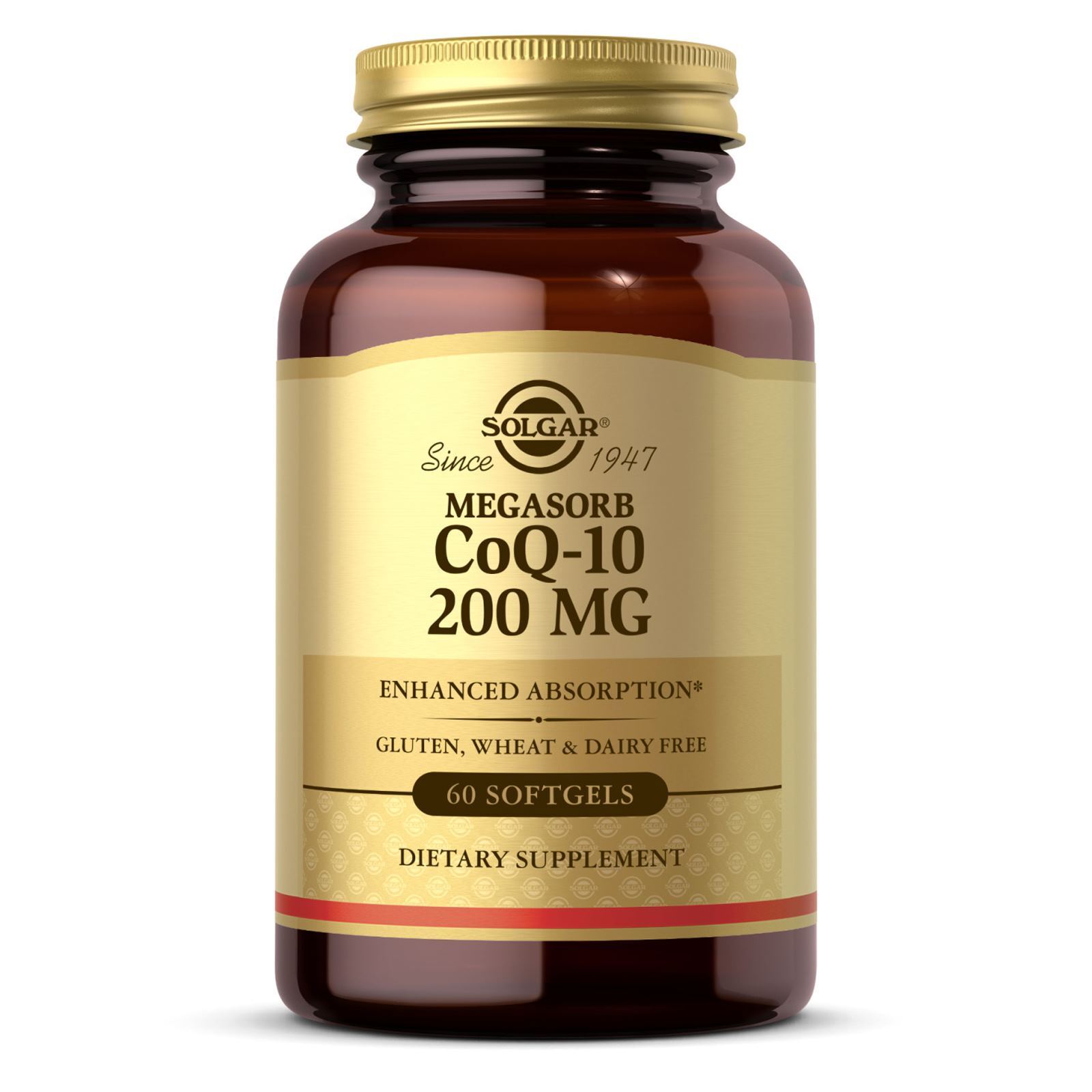 Solgar Megasorb CoQ-10 200 mg 60 Softgels