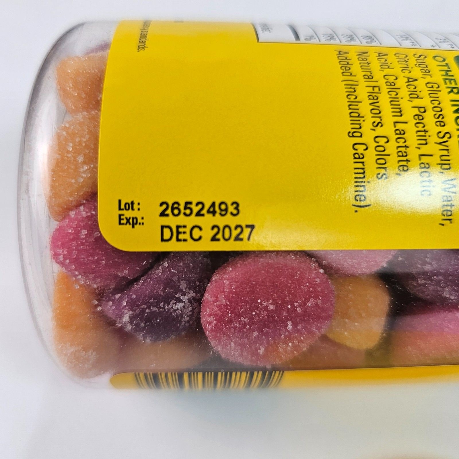 Nature Made Calcium Gummies 500mg w/ D3 80 Count Sealed Exp 12/2027