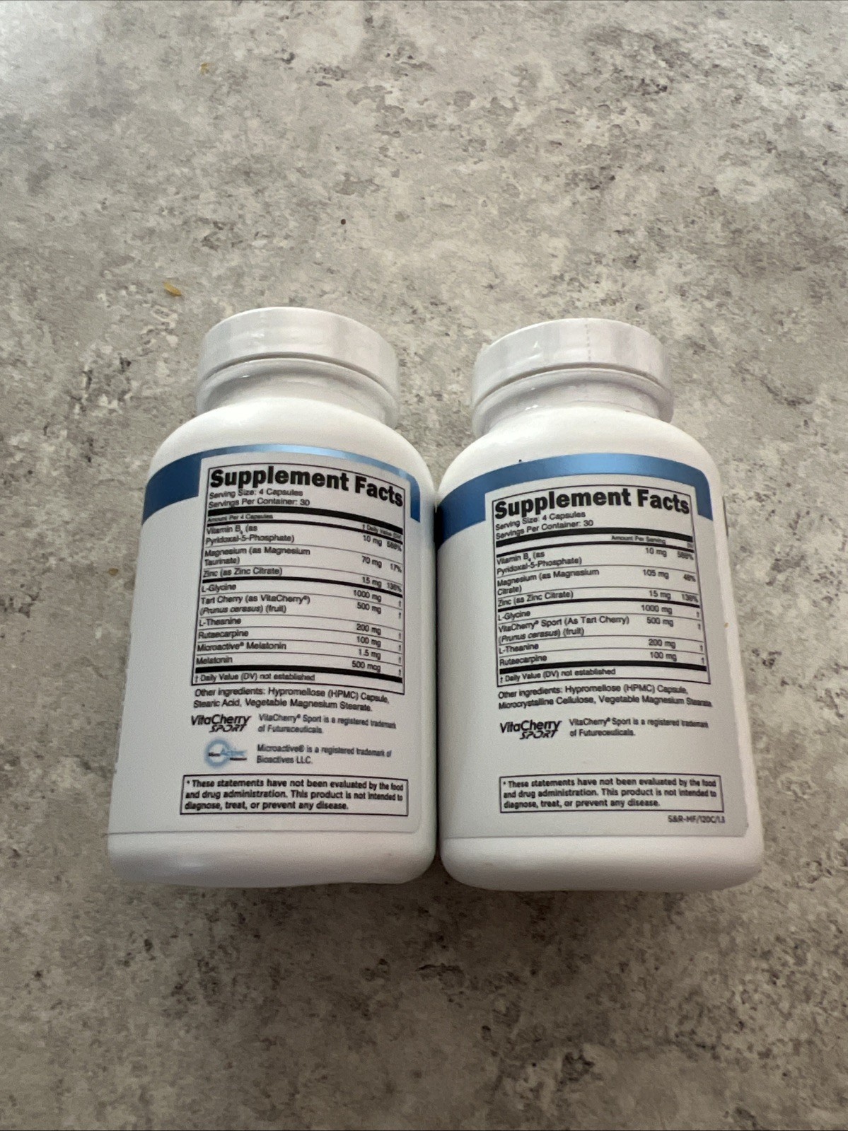 2X Transparent Labs Sleep & Recover Sleep Support 120 Caps Melatonin
