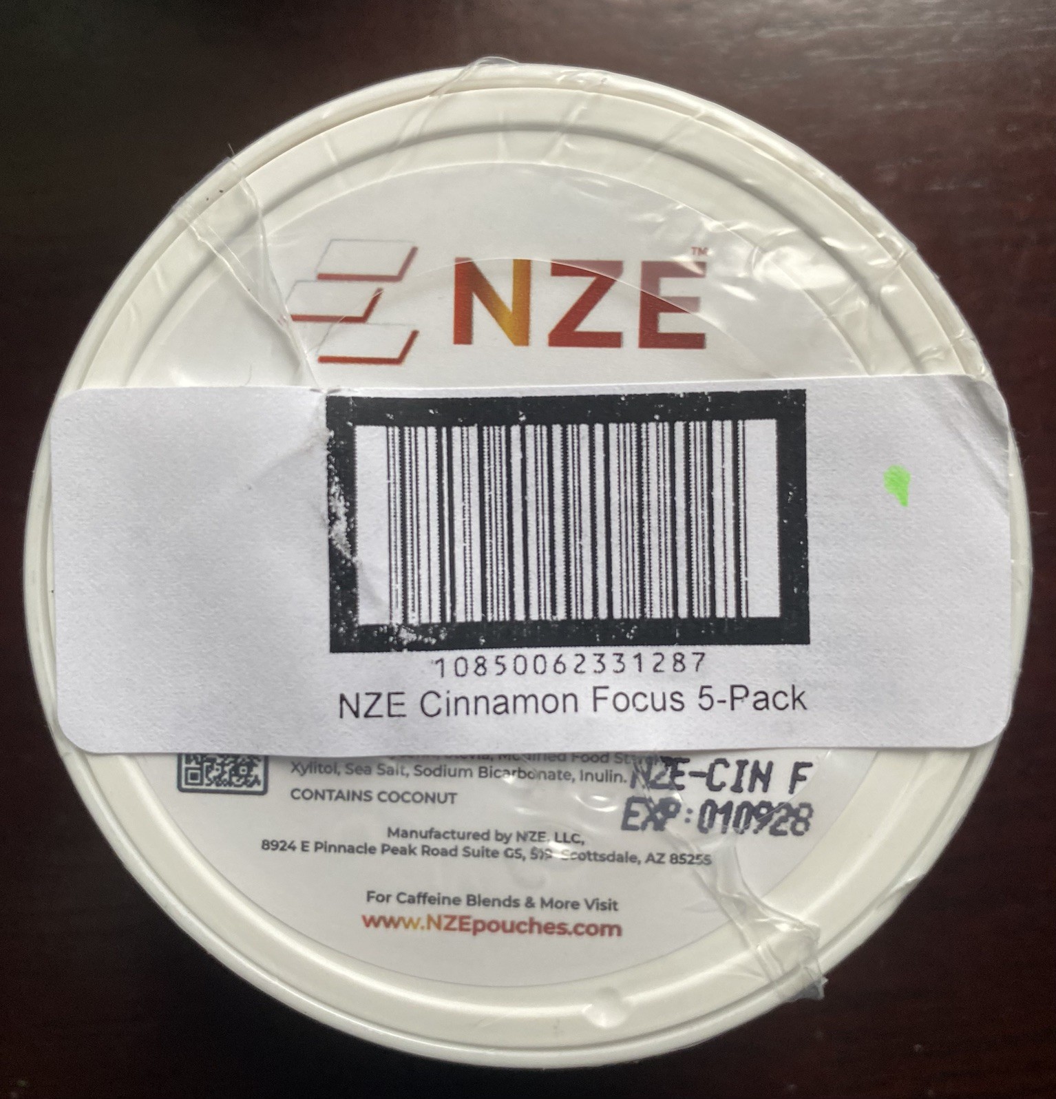 NEW & SEALED (6 pack) NZE Nootropic Pouches Alpha GPC Caffeine-Free – FOCUS