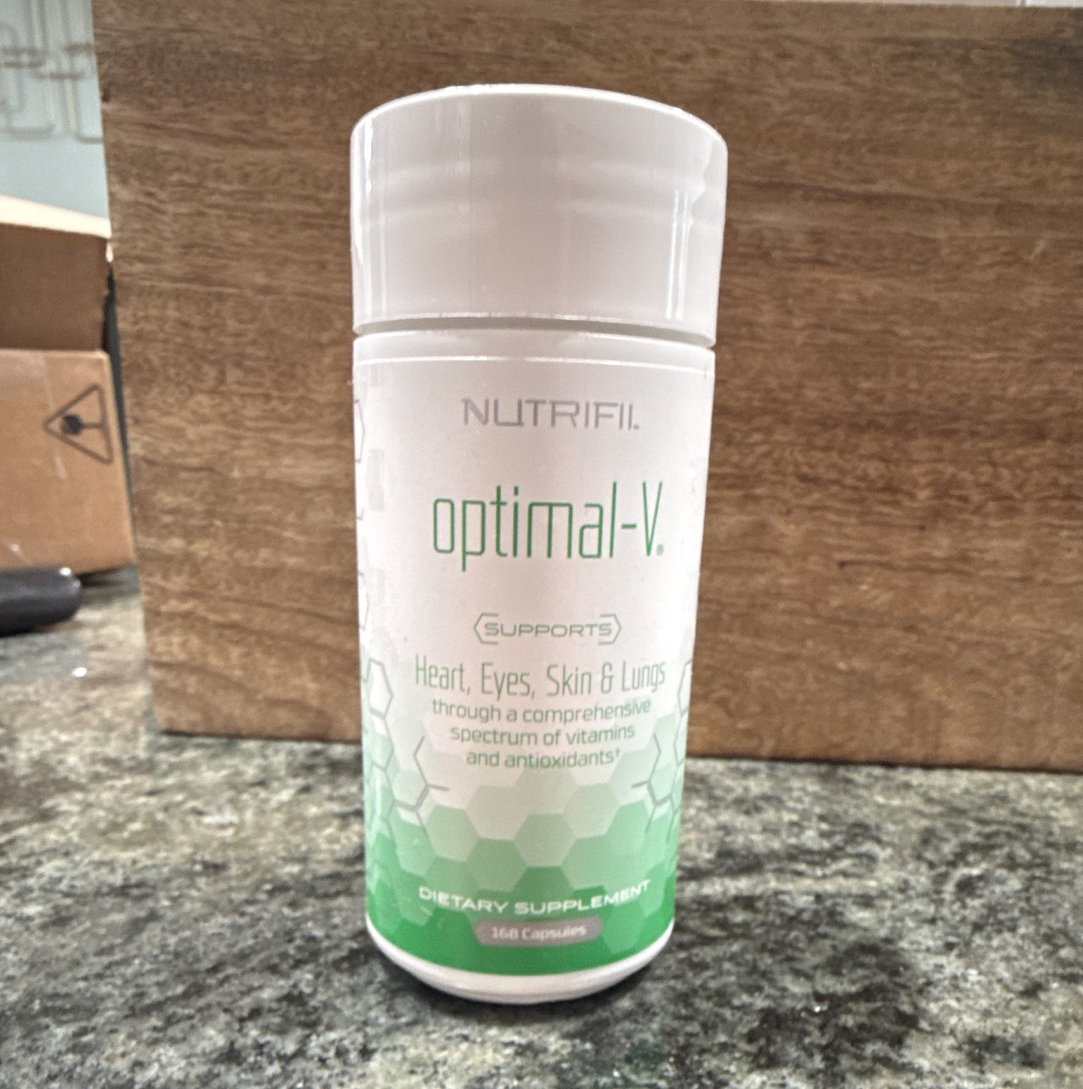 Nutrifi Optimal-V Dietary Supplement Capsules Antioxidant Heart & Skin 180