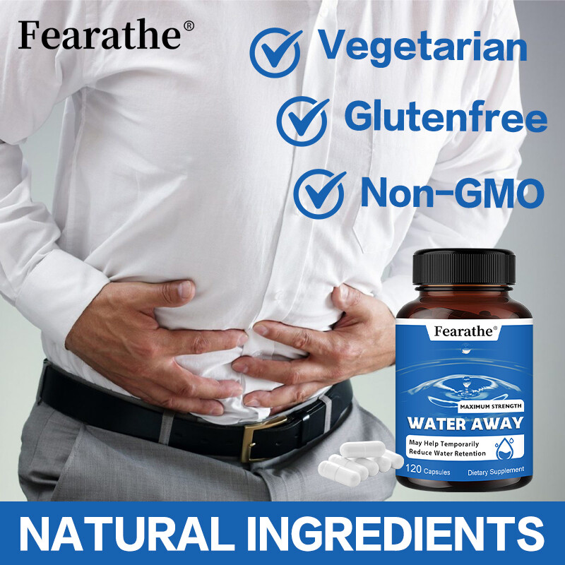 Water Away Supplement for Fast Bloating & Swelling Relief Natural Diuretic Caps