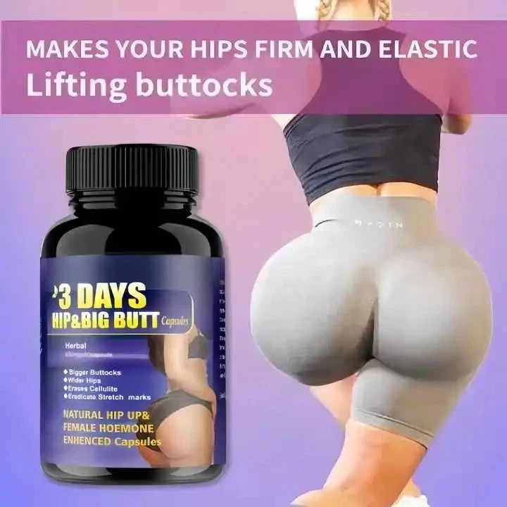 Thick Butt Thighs Hips Weight Gain 120 Capsules for woman Curves & Body Shaping