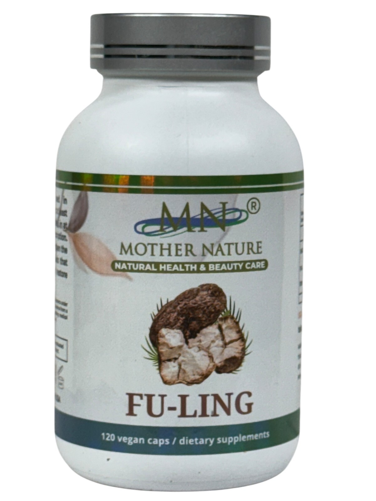Organic Fu-Ling Mushroom 120 Vegan Capsules Poria Cocos Immune Digestive Support