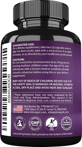 NAD Resveratrol Supplement with Berberine, Quercetin, 60 Count (Pack of 1)