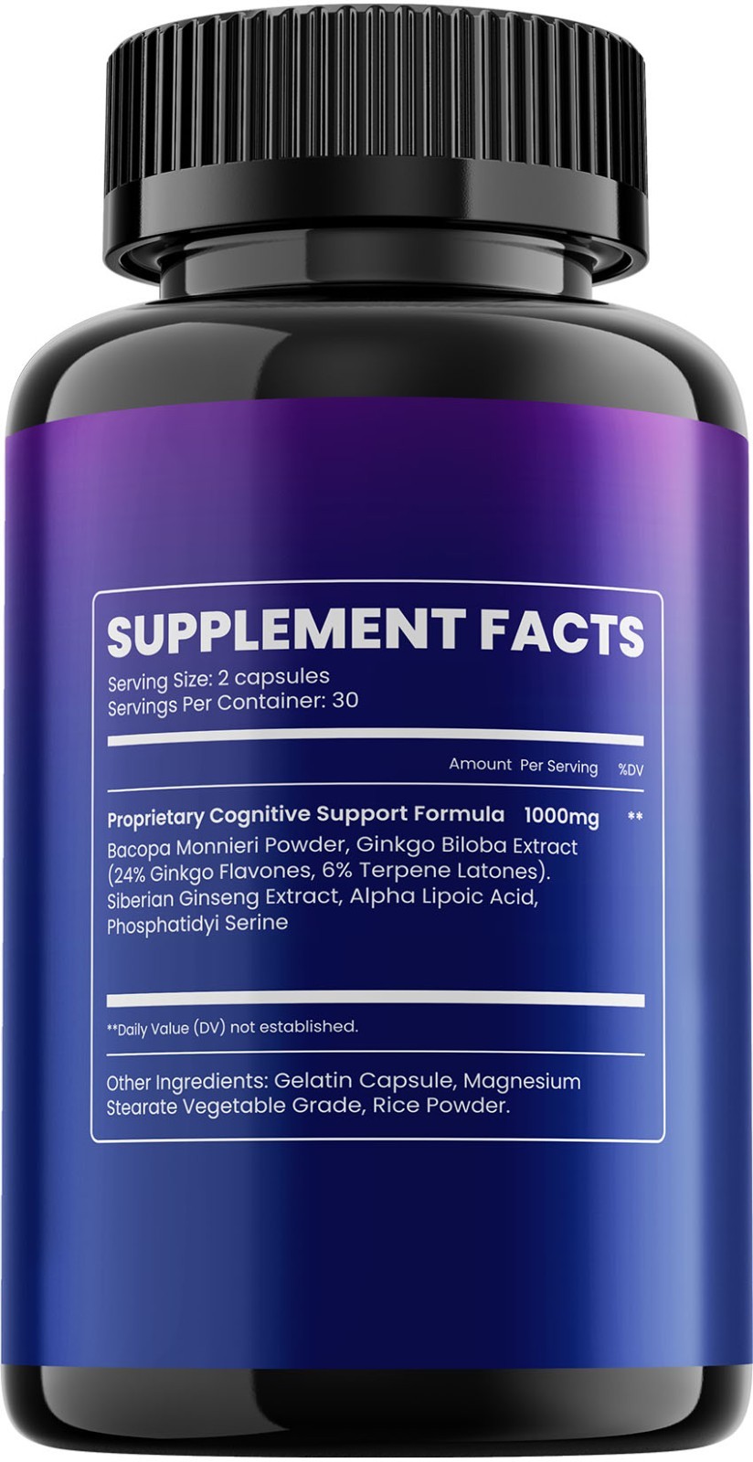 (3 Pack) Memory Mood Supplement Capsules – Memory and Mood Natural Blend Focus