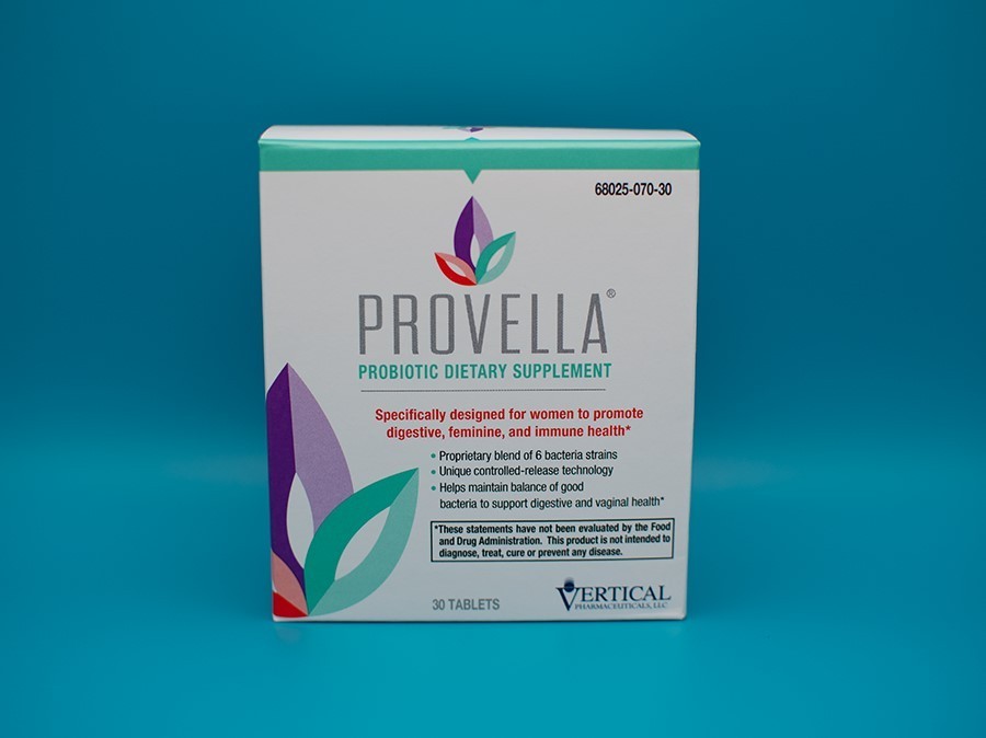 Provella Womens Digestive & Feminine Probiotic Dietary Supplement Tablets 30 ct