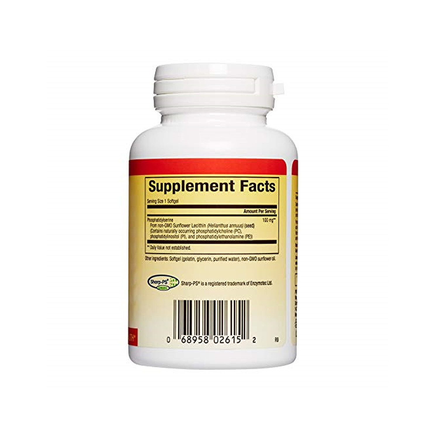 Natural Factors Phosphatidylserine 100 mg, 30 Softgels