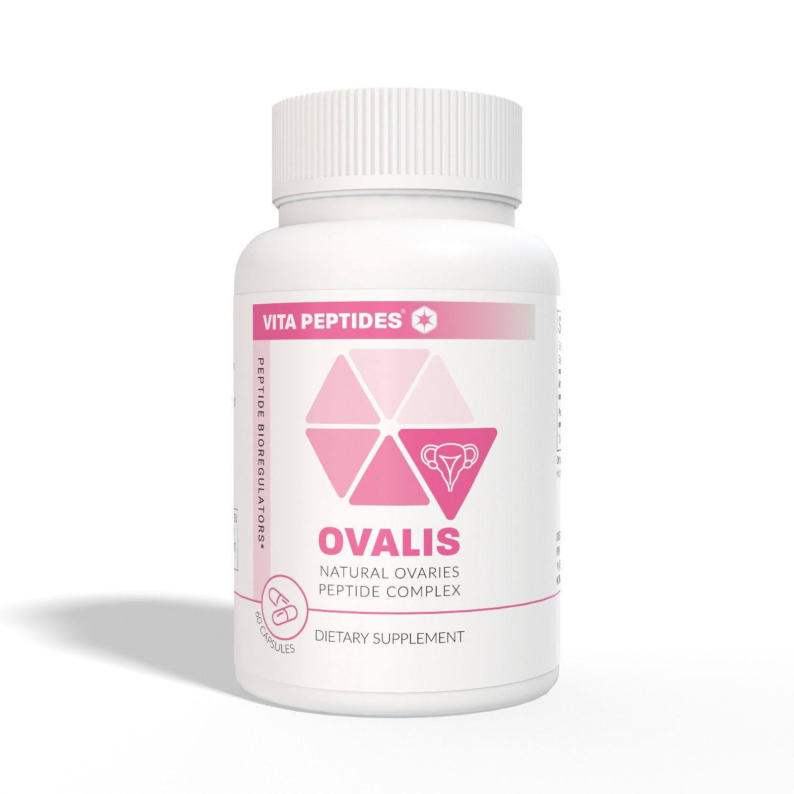 Ovalis – Ovaries Peptide Bioregulator 30 & 60 Capsules – Free Shipping