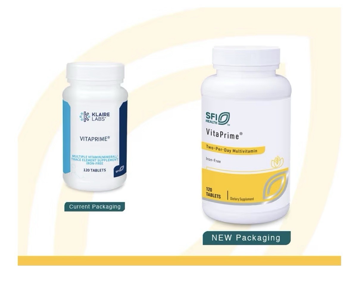 SFI Health VitaPrime Two Per Day Multivitamin Iron Free for Women & Men 60Tablet