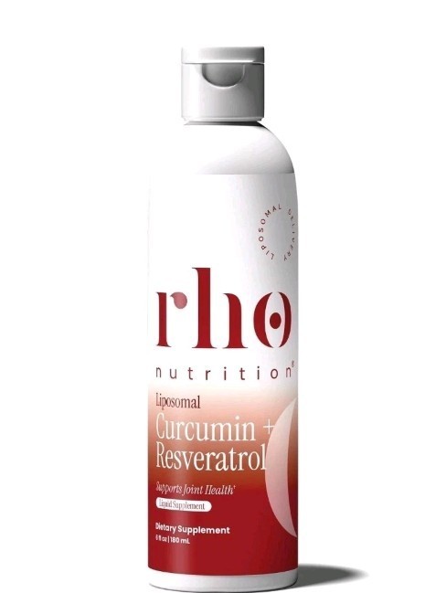 Rho Nutrition Liposomal Curcumin + Resveratrol 6oz