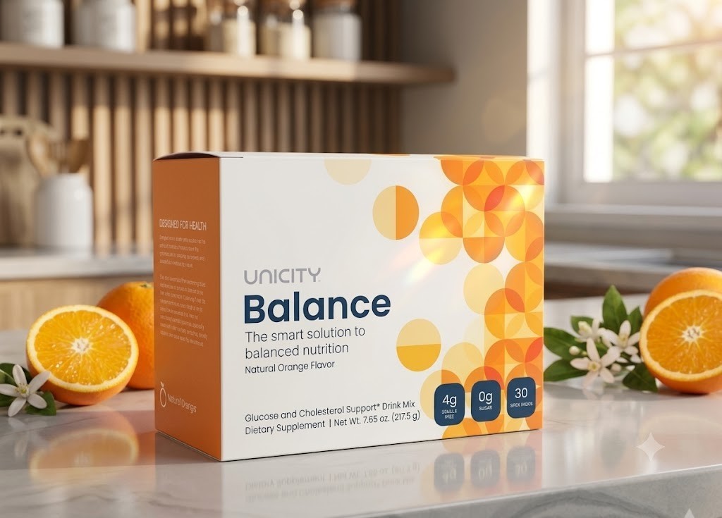 Unicity BALANCE 30 Packets/Stick Packs ORANGE NEW/SEALEDqB