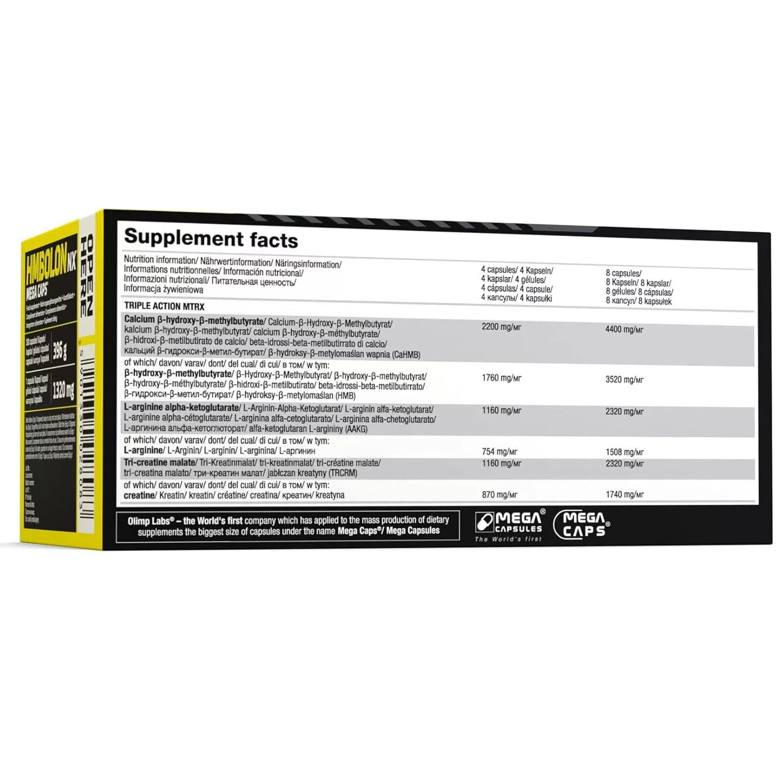 HMBOLON – More pure muscle mass! More effective fat tissue breakdown!