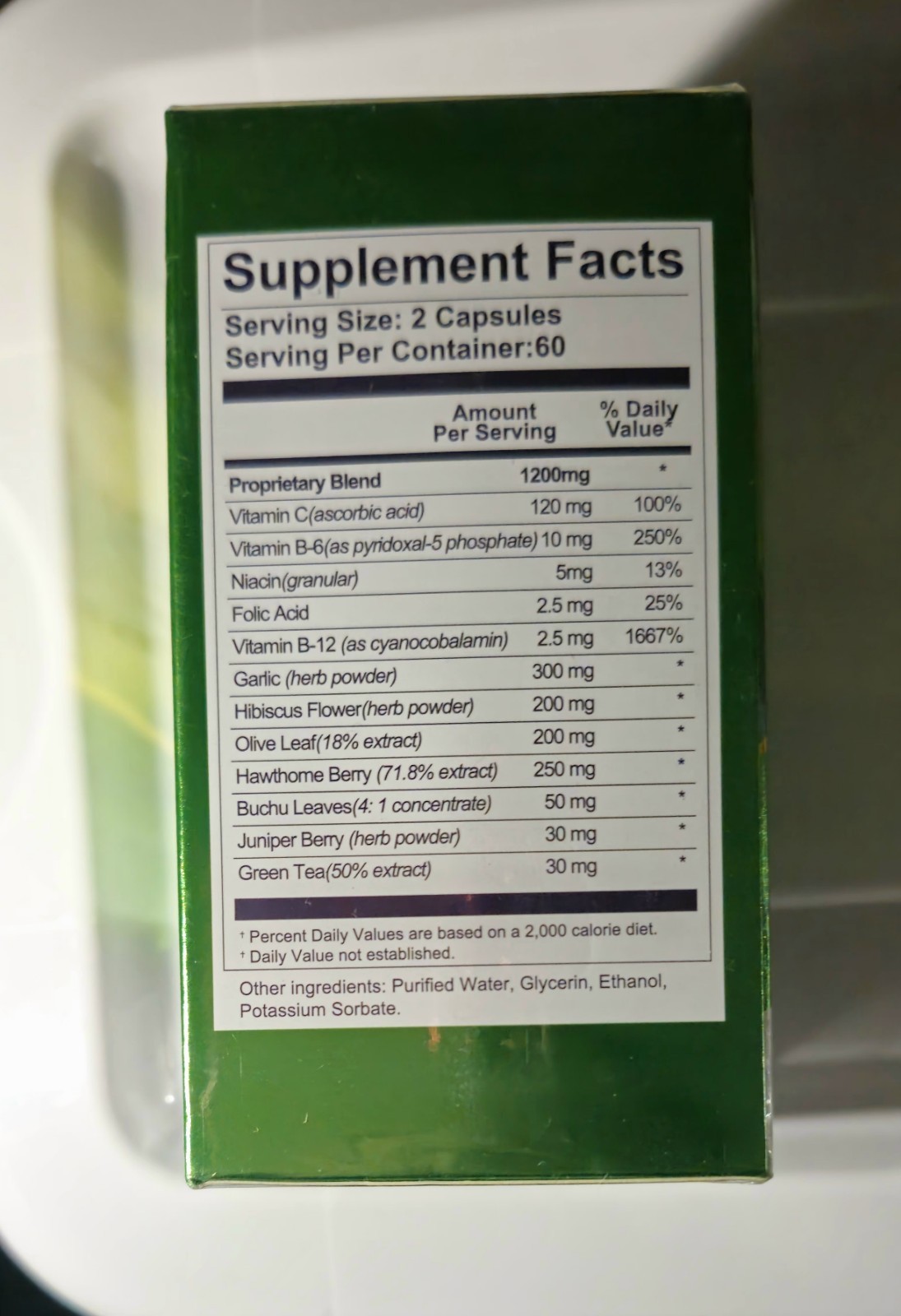 Tinnitus Support for Ringing Ears 120 Capsules Love Life Supplements Exp 03/2028