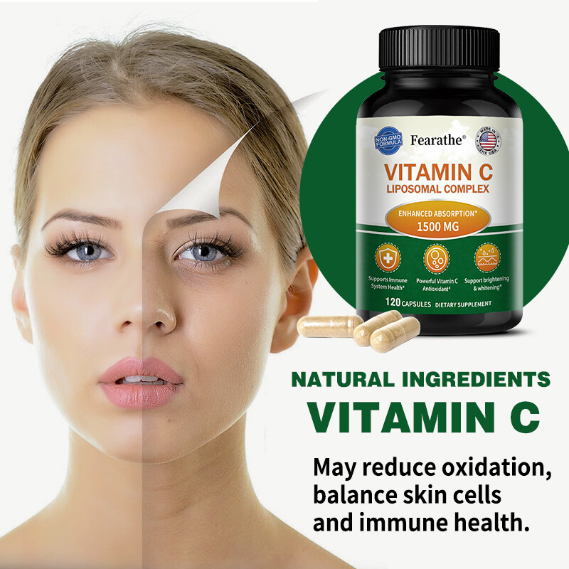 Liposomal Vitamin C 1500mg -Vit Capsules – High Absorption Supplements