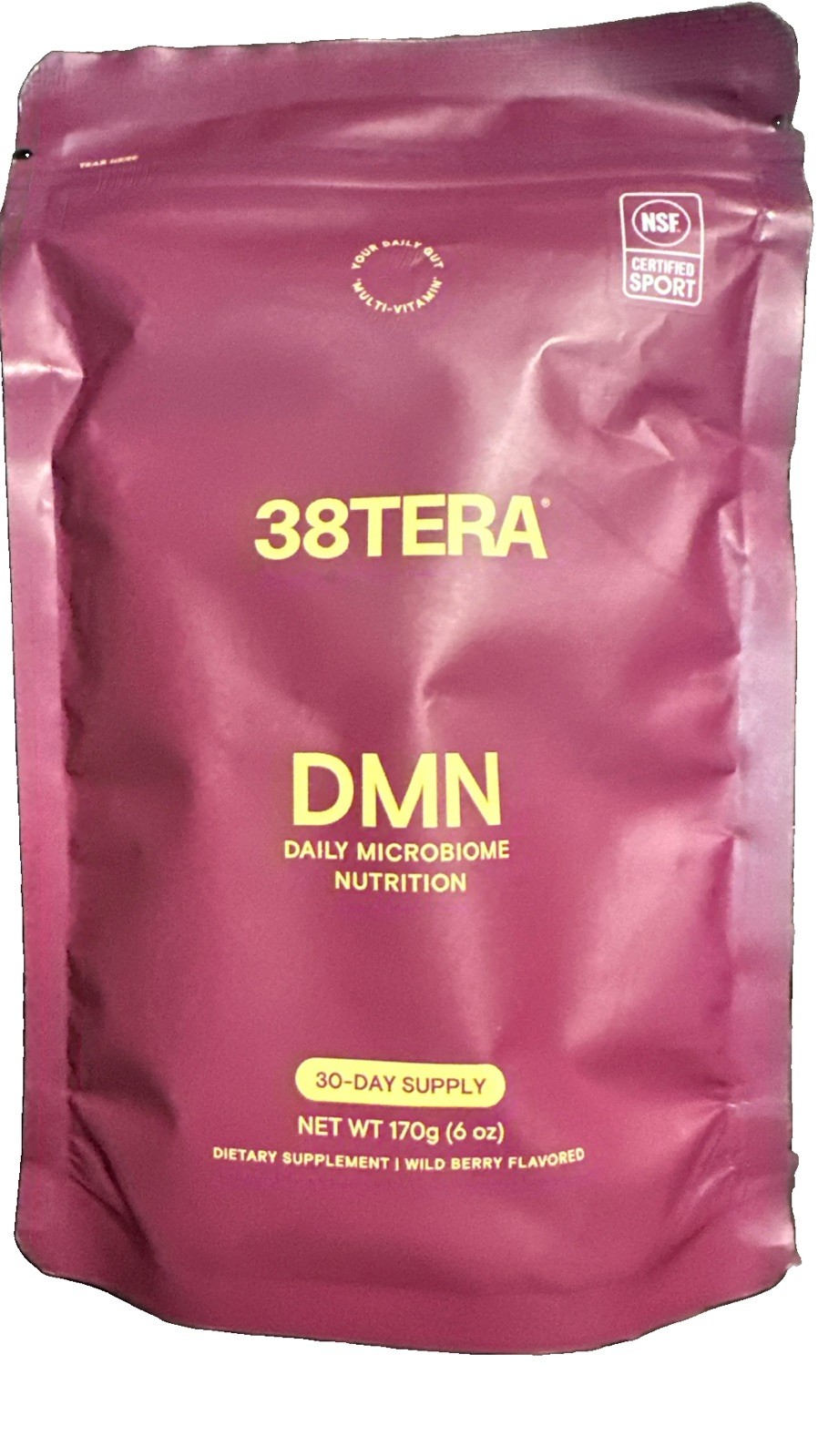 💪38TERA DMN Prebiotic Fiber Supplement Powder – Daily Microbiome 30 servings
