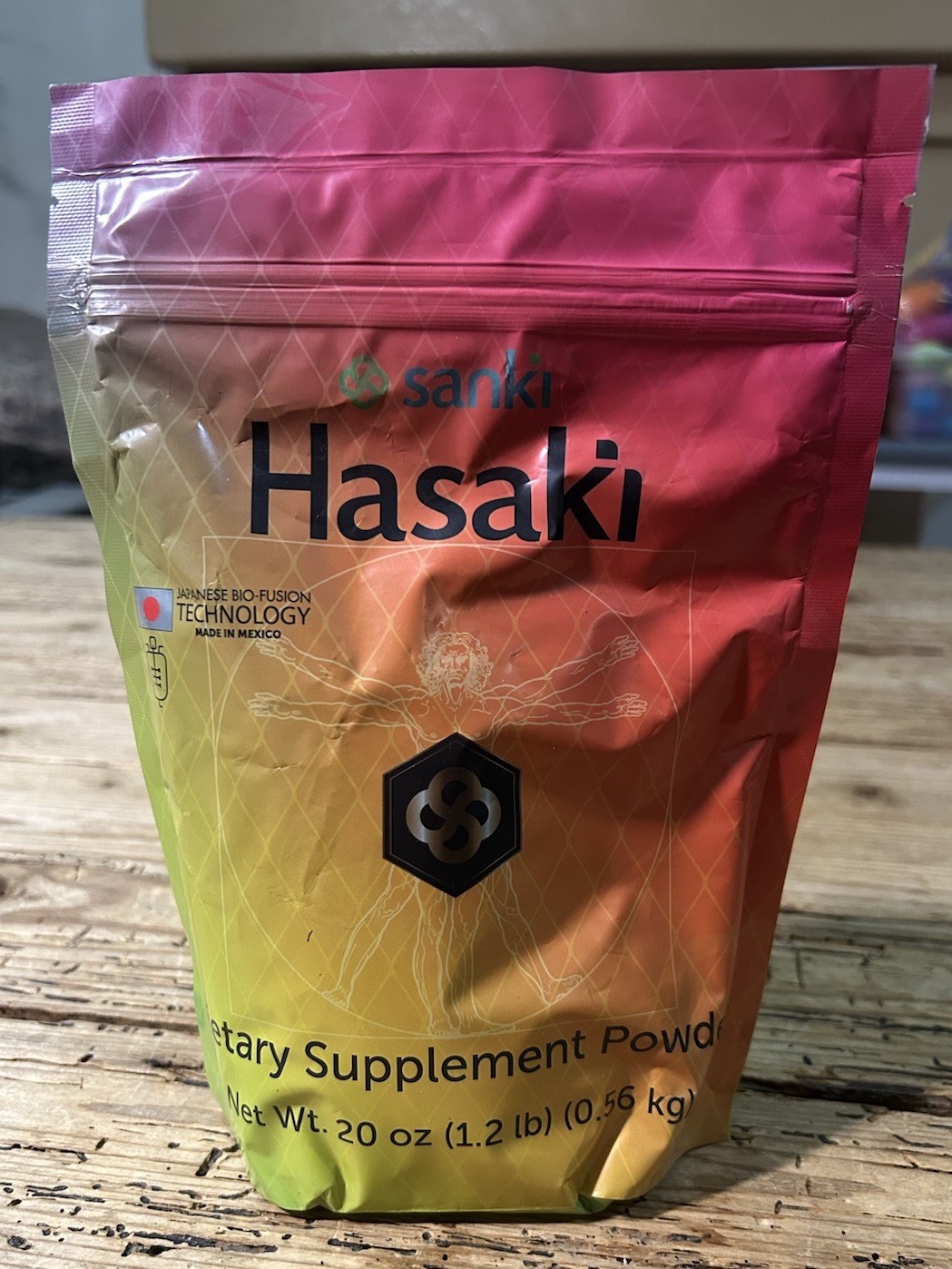 Sanki Hasaki Dietary Supplement Powder Chocolate Flavor 20oz