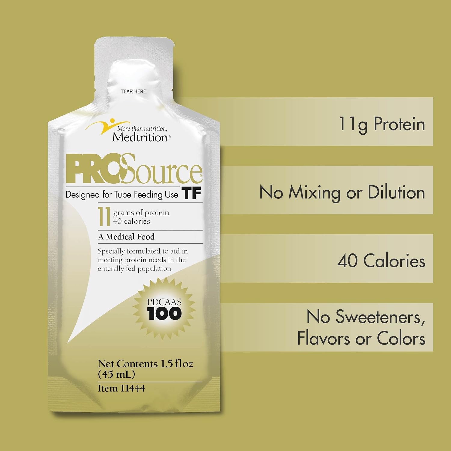 NEW Medtrition ProSource TF Tube Feeding Formula Liquid Protein (24 Pack)
