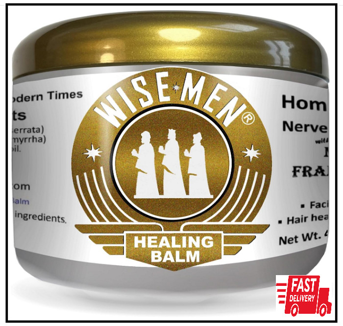 Wise Men Healing Balm with Myrrh and Frankincense Essential Oils for Neuropathy